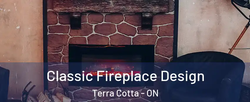  Classic Fireplace Design Terra Cotta - ON