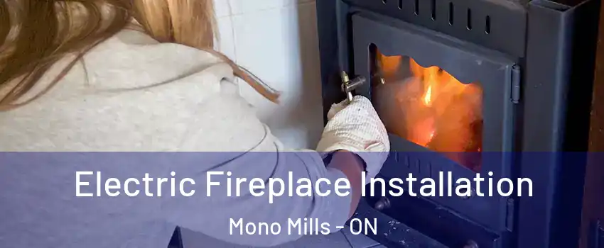  Electric Fireplace Installation Mono Mills - ON