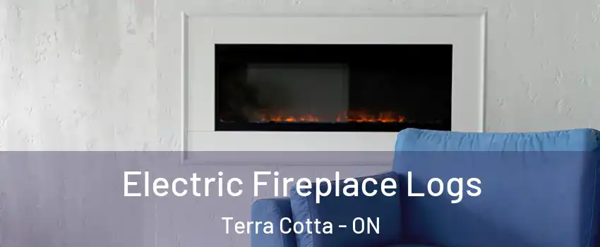  Electric Fireplace Logs Terra Cotta - ON