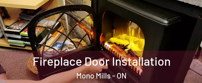  Fireplace Door Installation Mono Mills - ON
