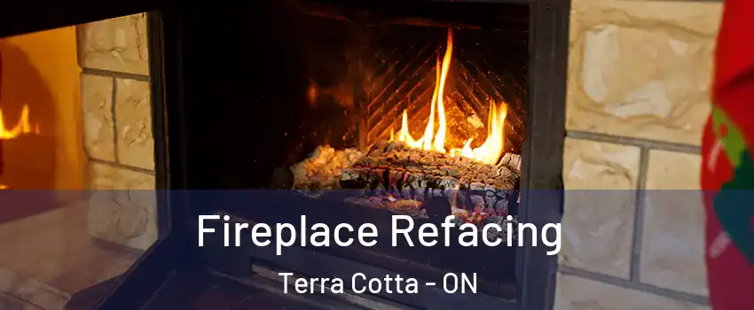  Fireplace Refacing Terra Cotta - ON