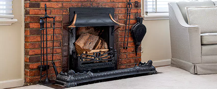 Vintage-style Fireplace Redesign in Caledon, Ontario