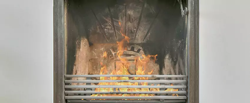 Travis Industries Linear Gas Fireplace Installation in Caledon, Ontario