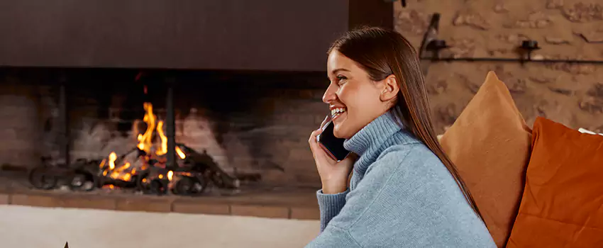 Dimplex Built-In Electric Fireplace Installation in Caledon, ON