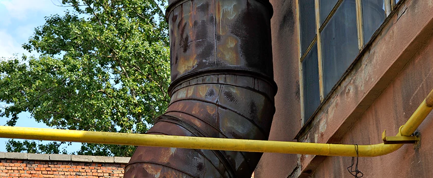 Lightning Protection Installation System for Industrial Chimneys in Caledon, Ontario