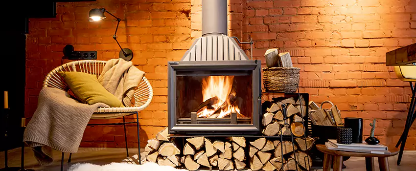 Pellet Stove Chimney Pipe Brackets Installation in Caledon, ON