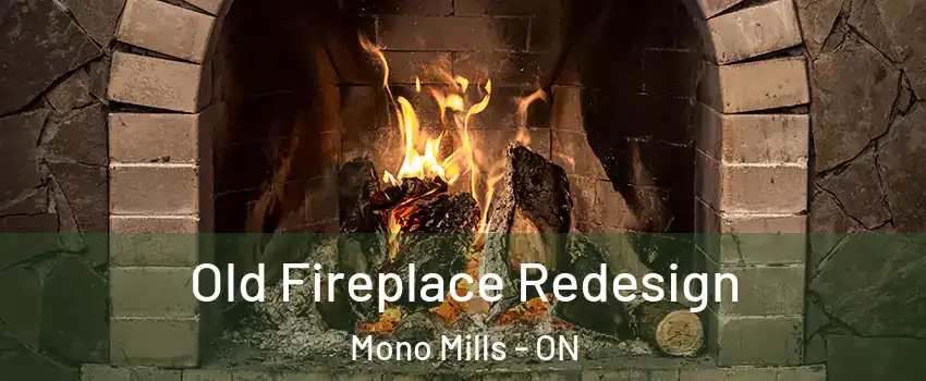  Old Fireplace Redesign Mono Mills - ON